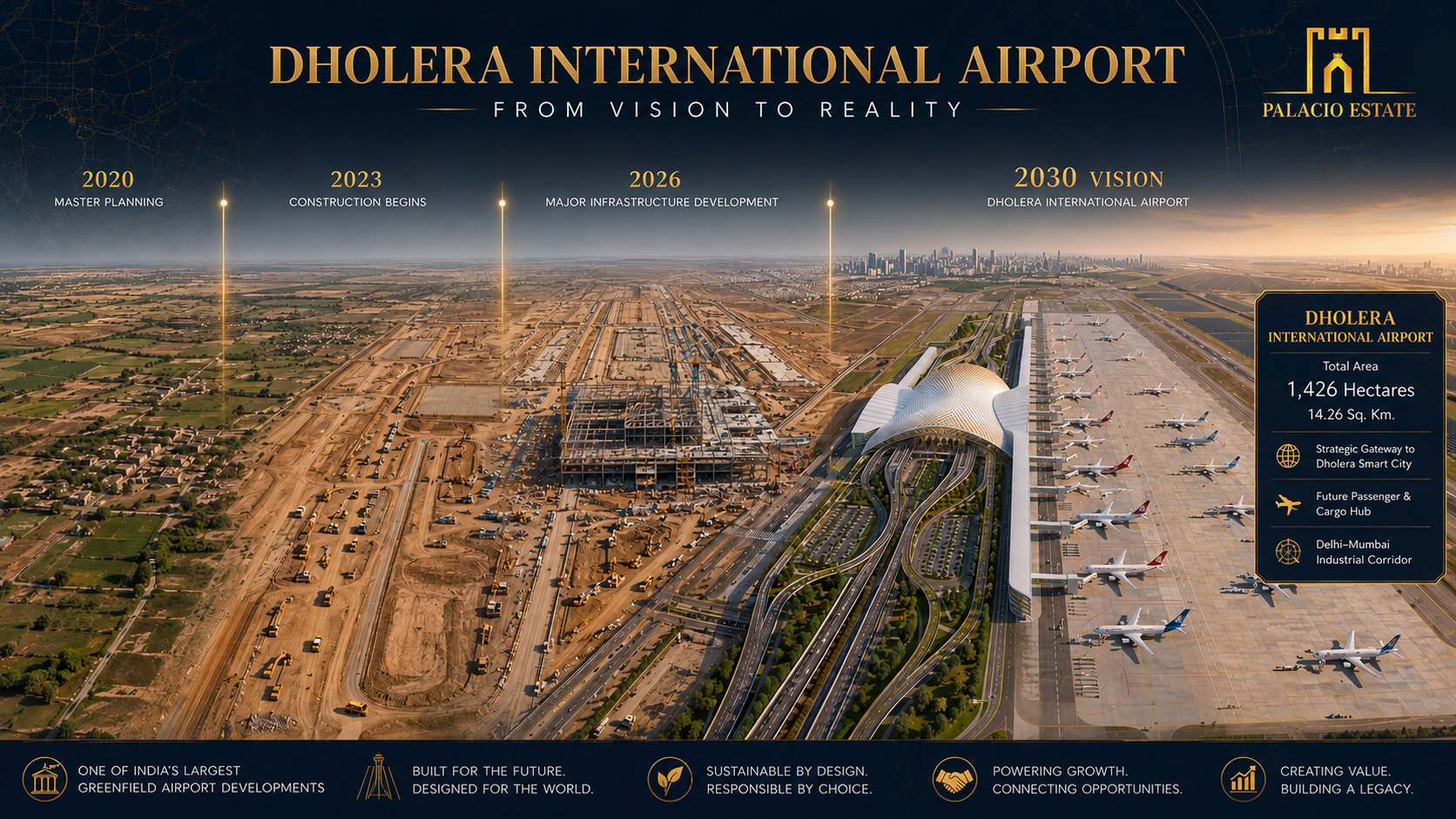 Dholera Airport Development Timeline